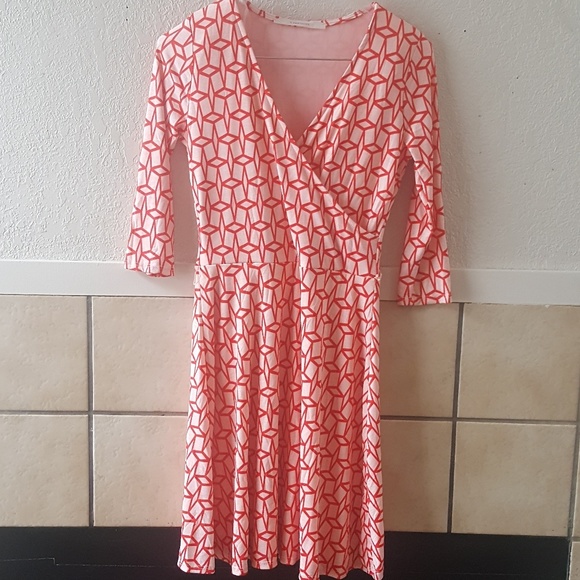 41 Hawthorn Dresses & Skirts - 41 Hawthorn geometric shapes wrap dress small